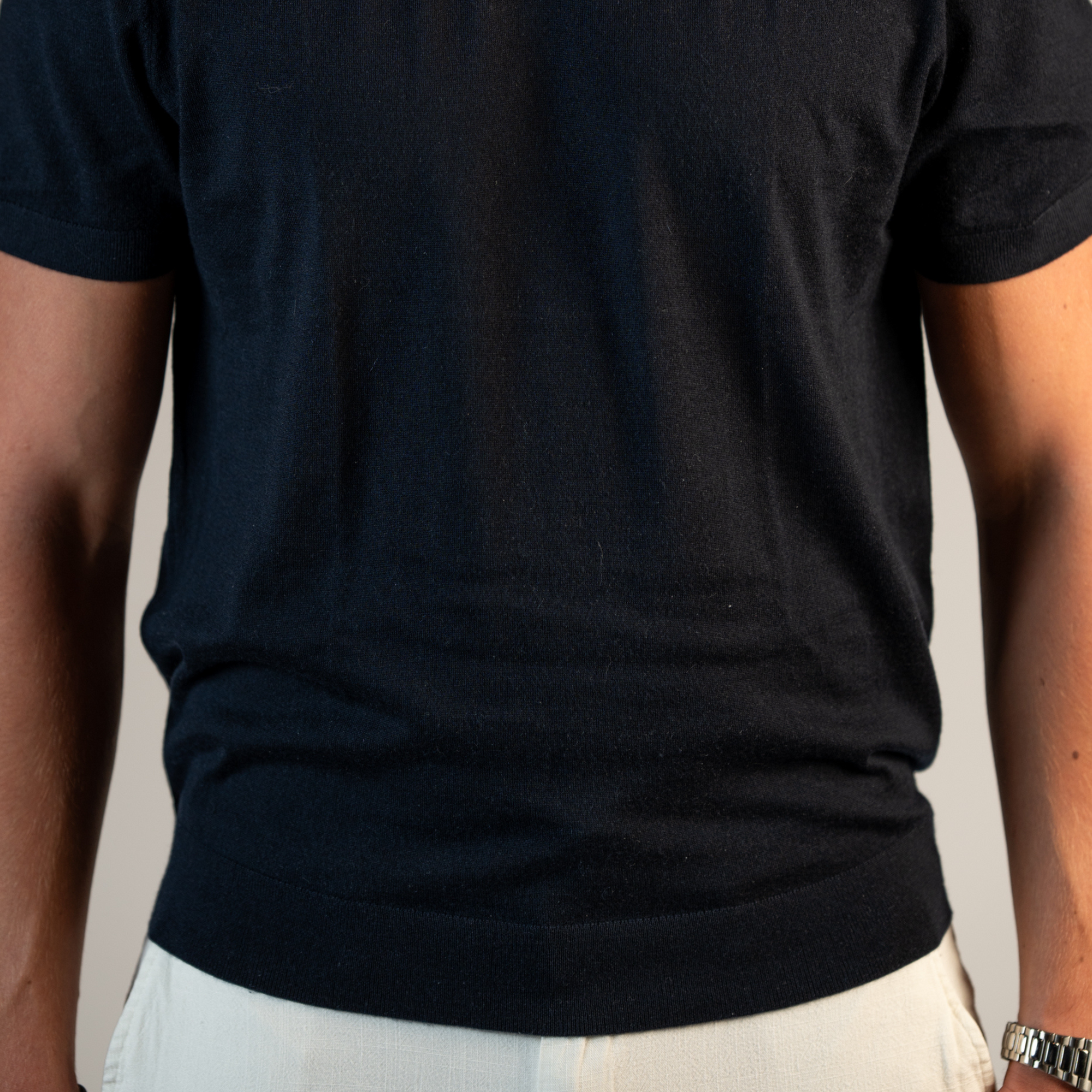 Merino Wool Knitted Shirt